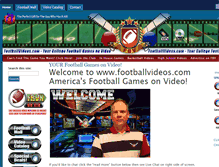 Tablet Screenshot of footballvideos.anteil.com